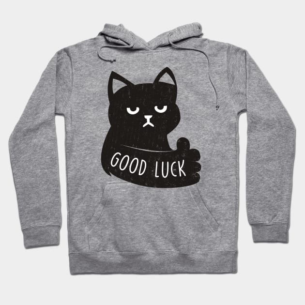 black cat funny Hoodie by teemarket